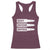 Deny Defend Depose Bullet Racerback Tank Top