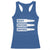 Deny Defend Depose Bullet Racerback Tank Top