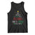 Funny Xmas Tank Top Have Yourself A Sigma Little Rizzmas And A Skibidi New Year