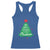 Funny Xmas Racerback Tank Top Have Yourself A Skibidi Little Rizzmas