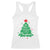 Funny Xmas Racerback Tank Top Have Yourself A Skibidi Little Rizzmas