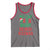 Funny Xmas Tank Top No Cap BRUH Merry Skibidi Rizzmas