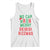 Funny Xmas Tank Top No Cap BRUH Merry Skibidi Rizzmas