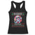 Funny Xmas Racerback Tank Top Skibidi Rizzmas Santa Bubble Gum