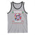 Funny Xmas Tank Top Skibidi Rizzmas Santa Bubble Gum