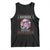 Funny Xmas Tank Top Skibidi Rizzmas Santa Bubble Gum