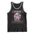 Funny Xmas Tank Top Skibidi Rizzmas Santa Bubble Gum