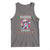 Funny Xmas Tank Top Skibidi Rizzmas Santa Bubble Gum