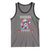 Funny Xmas Tank Top Skibidi Rizzmas Santa Bubble Gum