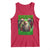 Funny Xmas Tank Top Skibidi Rizzmas Cool Santa Rizz