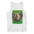 Funny Xmas Tank Top Skibidi Rizzmas Cool Santa Rizz