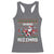 Funny Xmas Racerback Tank Top Skibidi Rizzmas Cool Santa Skateboard Rizz