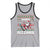 Funny Xmas Tank Top Skibidi Rizzmas Cool Santa Skateboard Rizz