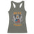 Deny Defend Depose Racerback Tank Top American Eagle Gun