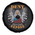 Deny Defend Depose Spare Tire Cover American Eagle Gun