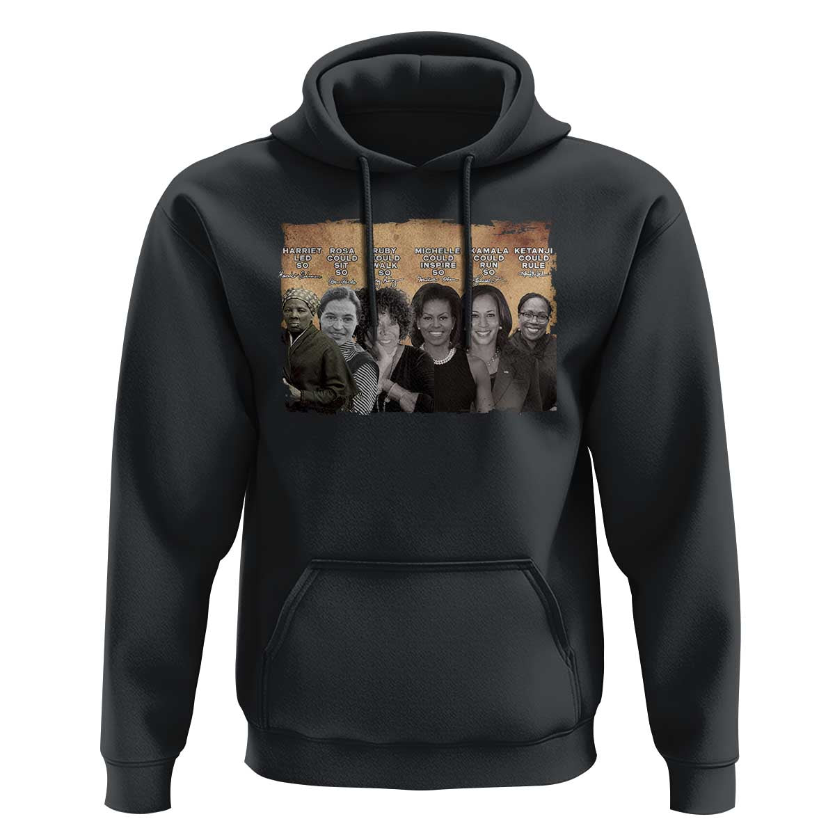 Black Women History Hoodie Harriet Led So Rosa Could Sit Black History