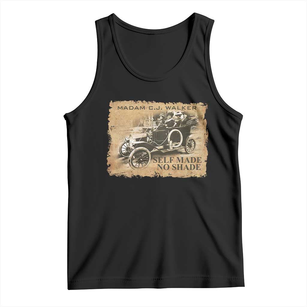 Madam C.J. Walker Tank Top Self Made No Shade Black History