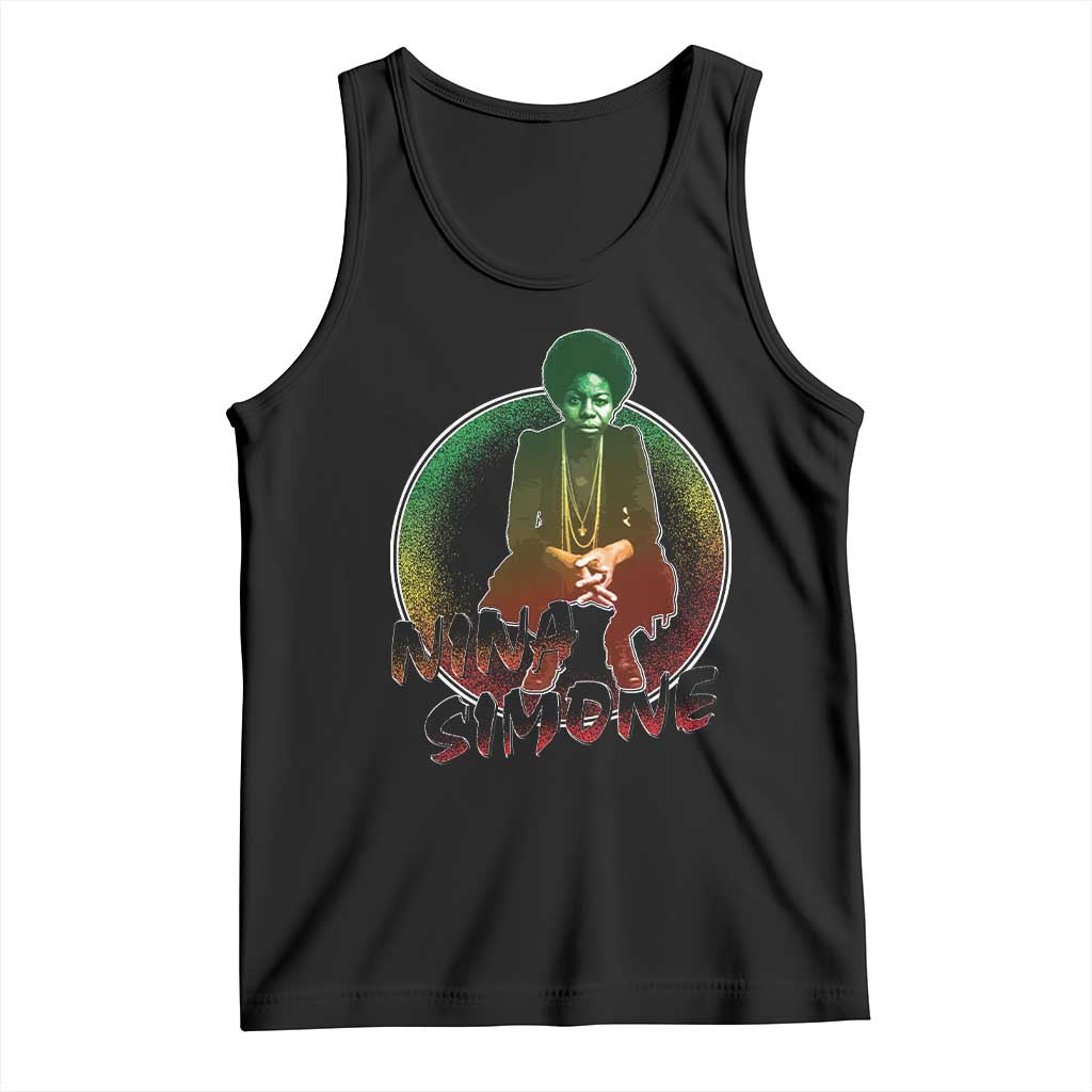 Nina Simone Tank Top Black Women History Pride