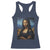 Black Women Pride Racerback Tank Top Melanin Mona Lisa Afro Queen Aesthetic Black History