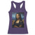 Black Women Pride Racerback Tank Top Melanin Mona Lisa Afro Queen Aesthetic Black History