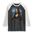 Black Women Pride Raglan Shirt Melanin Mona Lisa Afro Queen Aesthetic Black History