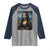 Black Women Pride Raglan Shirt Melanin Mona Lisa Afro Queen Aesthetic Black History