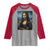 Black Women Pride Raglan Shirt Melanin Mona Lisa Afro Queen Aesthetic Black History