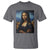 Black Women Pride T Shirt Melanin Mona Lisa Afro Queen Aesthetic Black History