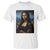 Black Women Pride T Shirt Melanin Mona Lisa Afro Queen Aesthetic Black History