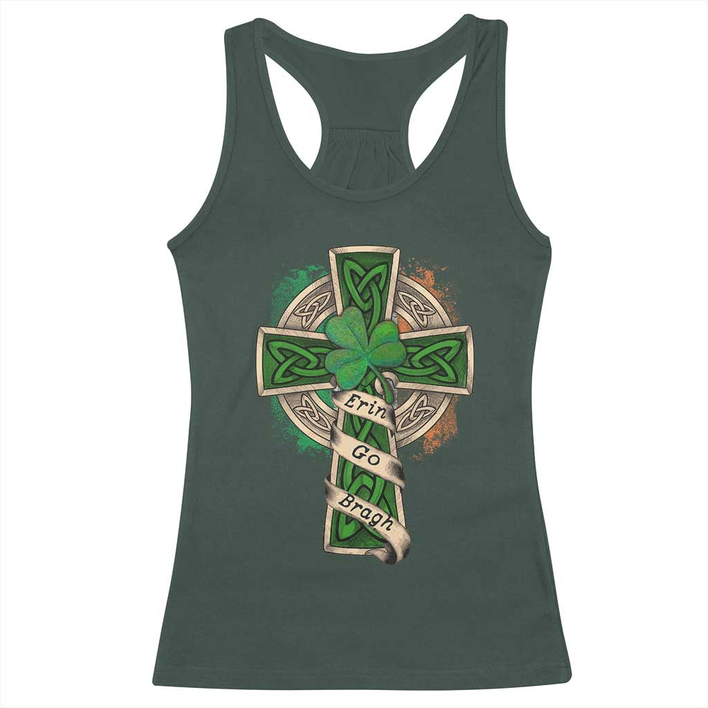 Irish Pride Racerback Tank Top Eirinn Go Brach Ireland For Ever