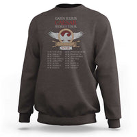 Julius Caesar World Tour Sweatshirt SPQR Roman History