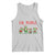 Funny Christmas Cat Tank Top Ew People Green Cat Santa