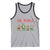 Funny Christmas Cat Tank Top Ew People Green Cat Santa