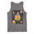 Funny Christmas Cat Tank Top Santa Cat Hamburger Lover Galaxy Outer Space