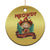 Xmas Cowboy Cat Christmas Ornament Meowdy Christmas And Happy Mew Year - Wonder Print Shop