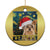 Funny Xmas Yorkshire Christmas Ornament Believe Christmas Starry Night Dog Lover - Wonder Print Shop