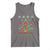 Funny Xmas Grilling Tank Top Merry Grill Mas Santa Grilling BBQ Smoking Meat