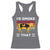 Funny I'd Smoke That Racerback Tank Top Grilling BBQ Weed Retro