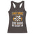 Funny BBQ Grilling Pitmaster Racerback Tank Top I Only Smoke The Good Stuff