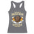 Funny BBQ Beer Lover Racerback Tank Top Just Want To Drink Beer And Smoke Some Meat Beefsteak