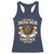 Funny BBQ Beer Lover Racerback Tank Top Just Want To Drink Beer And Smoke Some Meat Beefsteak