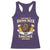 Funny BBQ Beer Lover Racerback Tank Top Just Want To Drink Beer And Smoke Some Meat Beefsteak