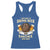 Funny BBQ Beer Lover Racerback Tank Top Just Want To Drink Beer And Smoke Some Meat Beefsteak