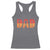 Funny BBQ Grill Dad Racerback Tank Top