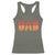 Funny BBQ Grill Dad Racerback Tank Top