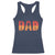 Funny BBQ Grill Dad Racerback Tank Top