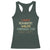 Funny BBQ Grilling Racerback Tank Top I Enjoy Romantic Walks Through The Meat Dept