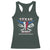 Texas BBQ Lover Racerback Tank Top Where Every Bite Is Legendary Texan Flag