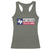 Don't Mess With Texas BBQ Racerback Tank Top Texan Flag Grilling Pitmaster