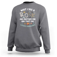 Rock Collector Sweatshirt Wait I See A Rock Geologist